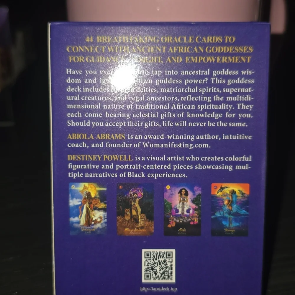 African Goddess Rising Oracle Deck!! 🖤💛 - Picture 2 of 2